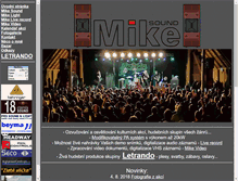 Tablet Screenshot of mikesound.com